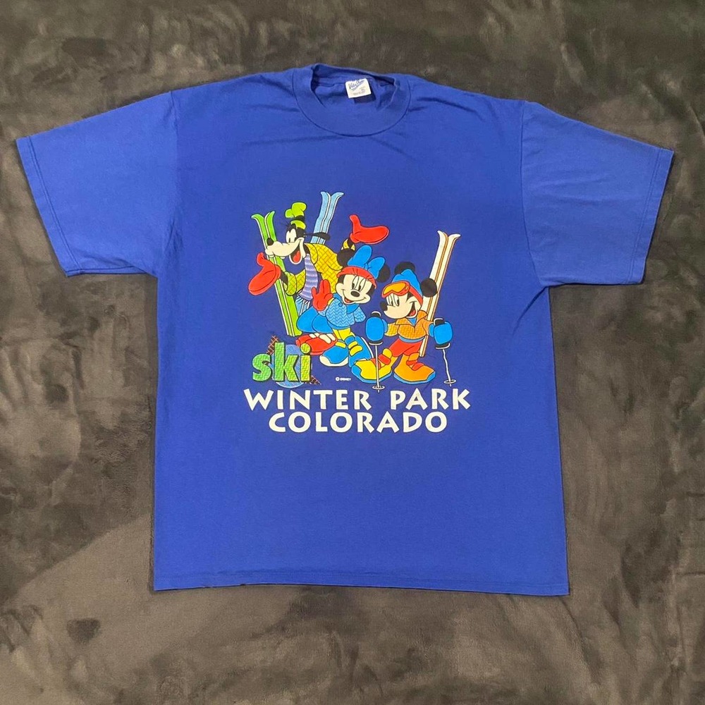 Y2K Disney Colorado Winter Park Tee Shirt